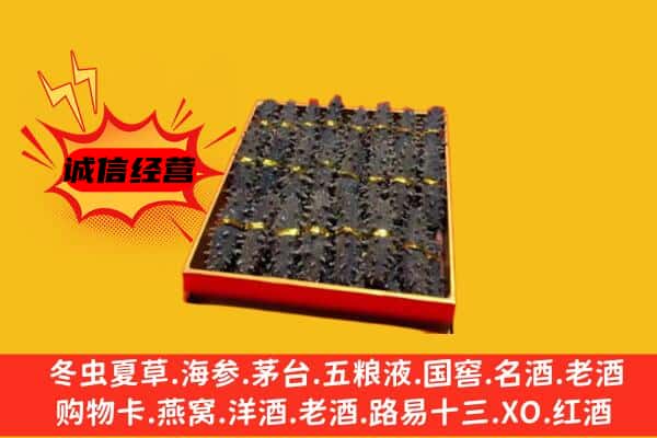 繁昌区回收海参